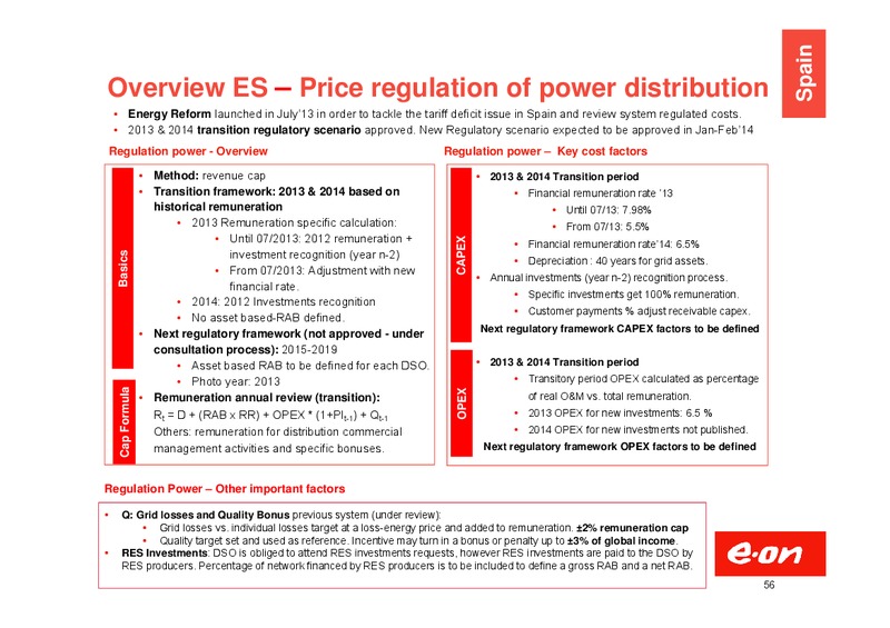 Investor Presentation – E.On – slide 56