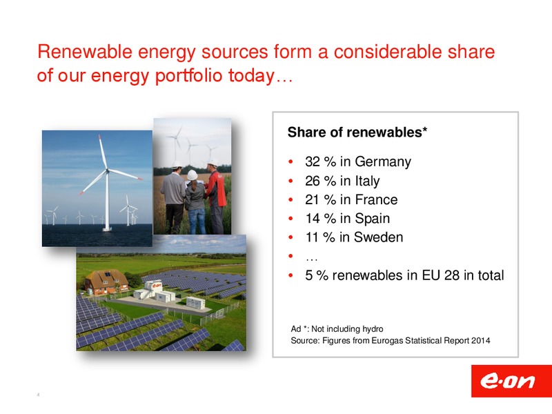 INVESTOR PRESENTATION – E.On – slide 4