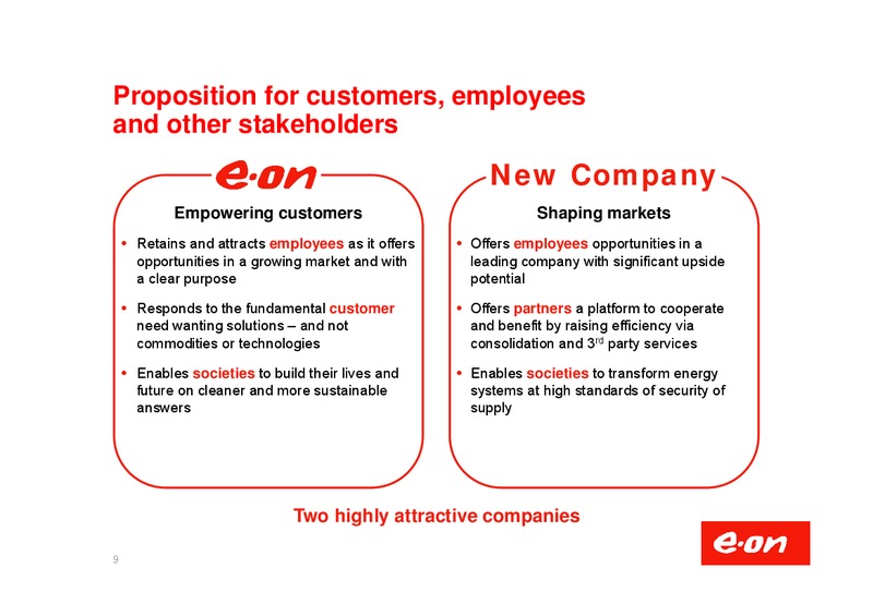 Investor Presentation – E.On – slide 10