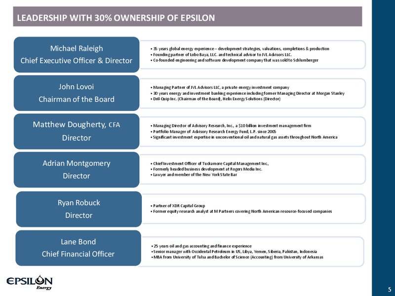 INVESTOR PRESENTATION – Epsilon Energy Ltd. – slide 4