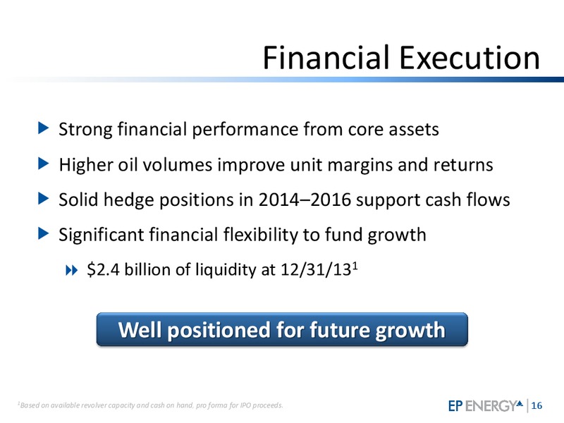 Howard Weil Energy Conference – EP Energy Corp – slide 14