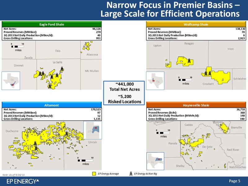 Credit Suisse Energy Summit – EP Energy Corp – slide 4