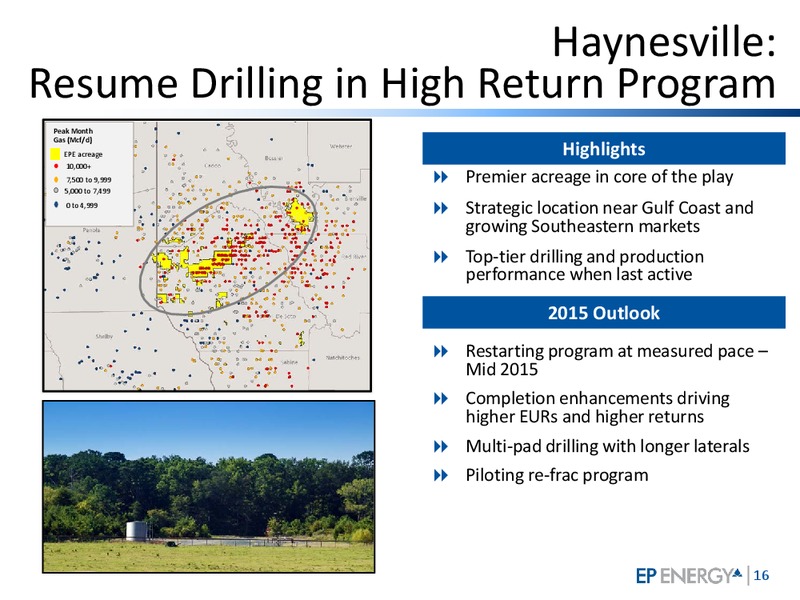 February 2015 Investor Presentation – EP Energy Corp – slide 15