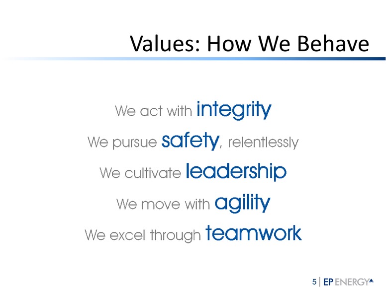 July 2012 Opertions Update – EP Energy Corp – slide 4
