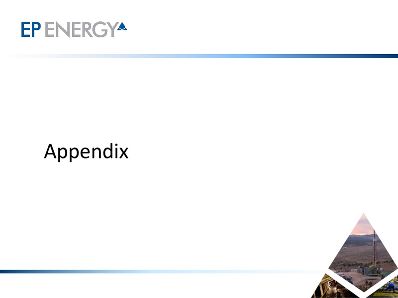 September 2014 Investor Update – EP Energy Corp – slide 20