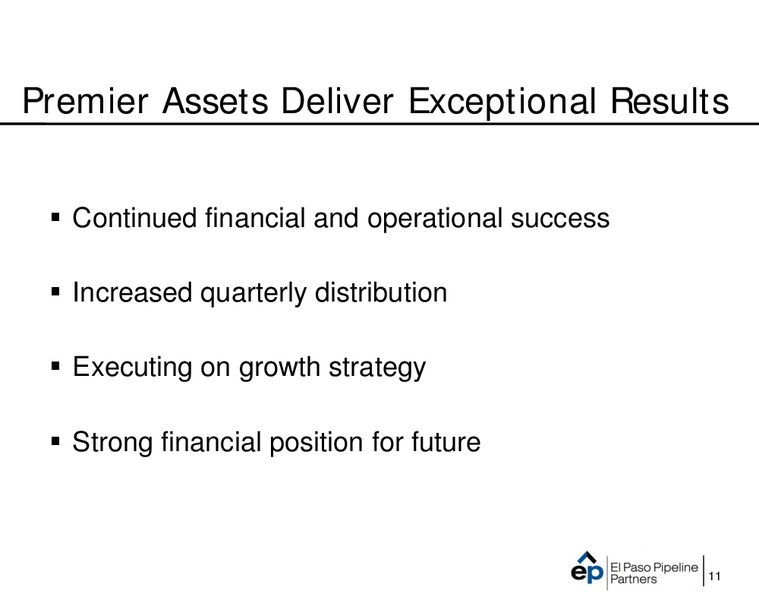 Q3 2010 OPERATIONAL UPDATE – EP Energy Corp – slide 10