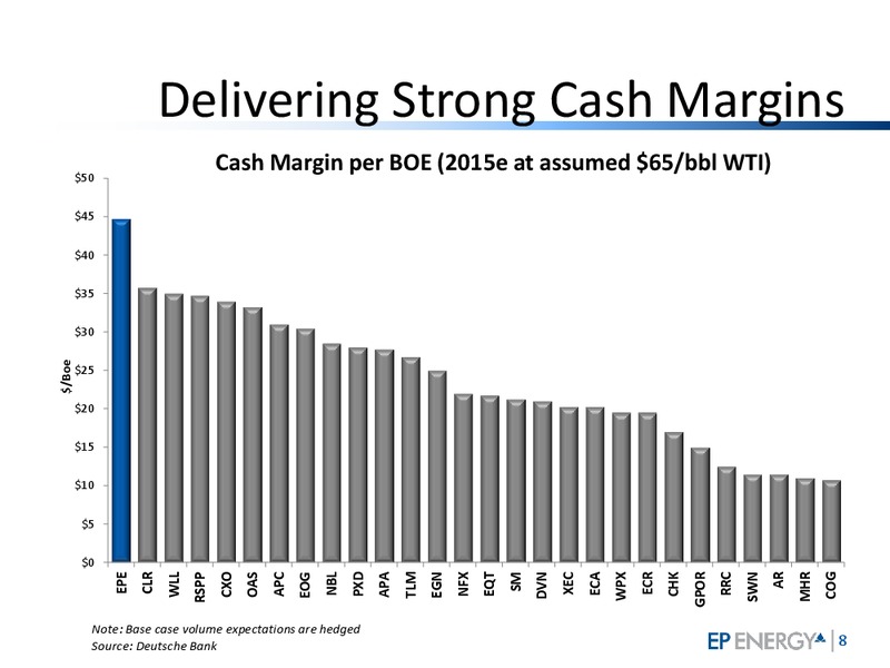 December 2014 Investor Update – EP Energy Corp – slide 7