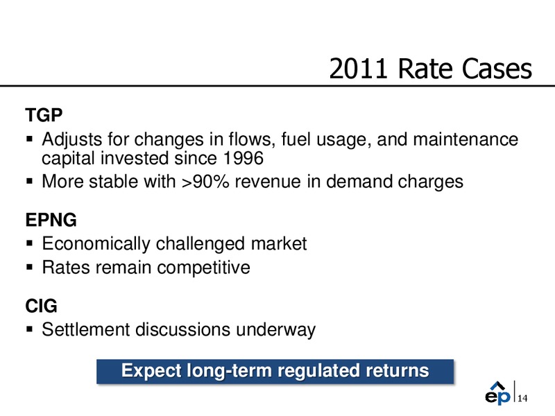2011 Guidance Update Call – EP Energy Corp – slide 13