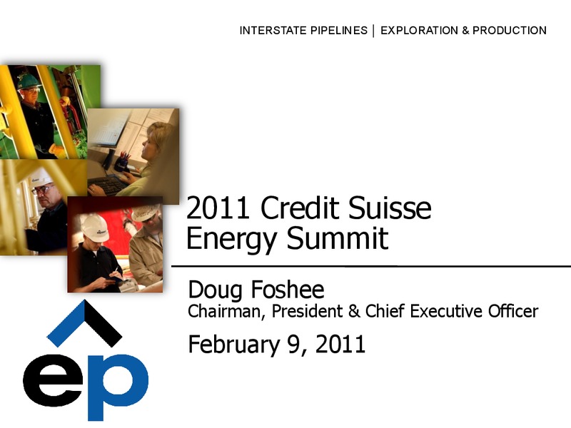 Credit Suisse Group Energy Summit – EP Energy Corp – slide 1