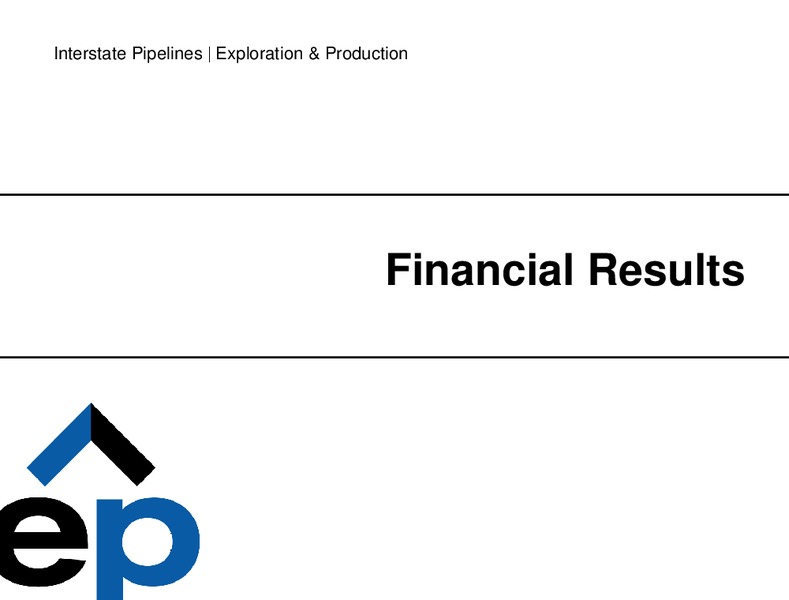 Q4 2009 Earnings Call – EP Energy Corp – slide 9