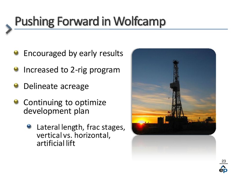 Q1 2011 Earnings Call – EP Energy Corp – slide 22