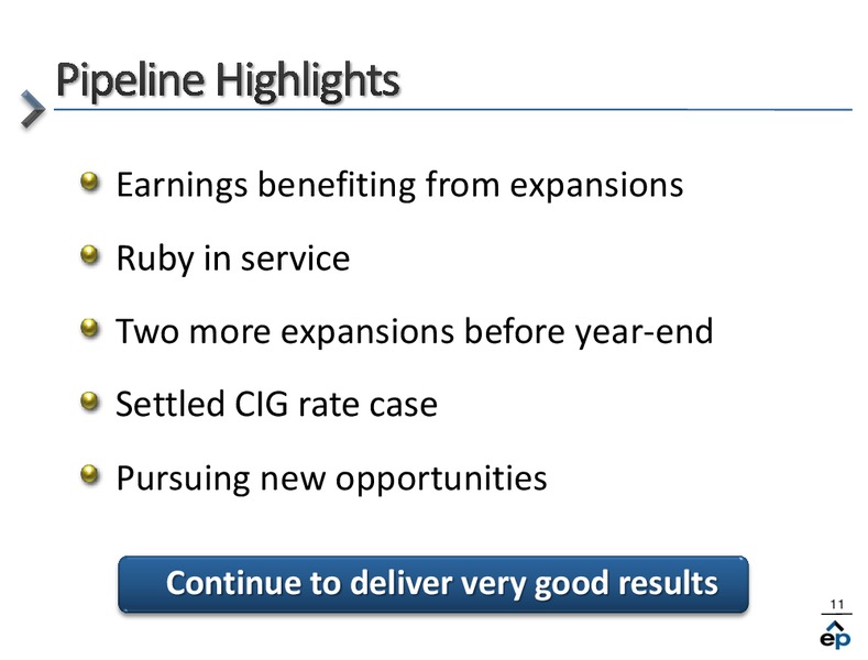 Q2 2011 Earnings Call – EP Energy Corp – slide 10