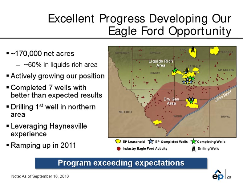 Barclays Capital CEO Energy Power Conference – EP Energy Corp – slide 19