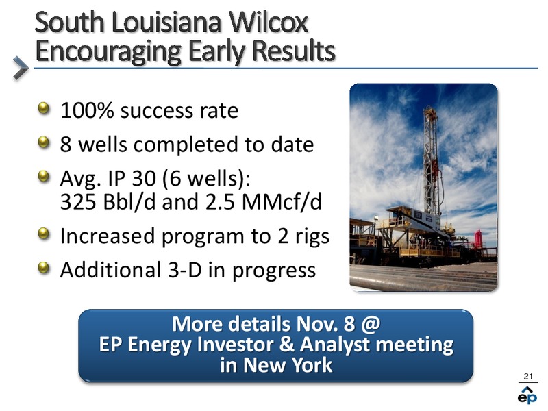 IPAAs 9th Annual Oil Gas Investment Symposium – EP Energy Corp – slide 20