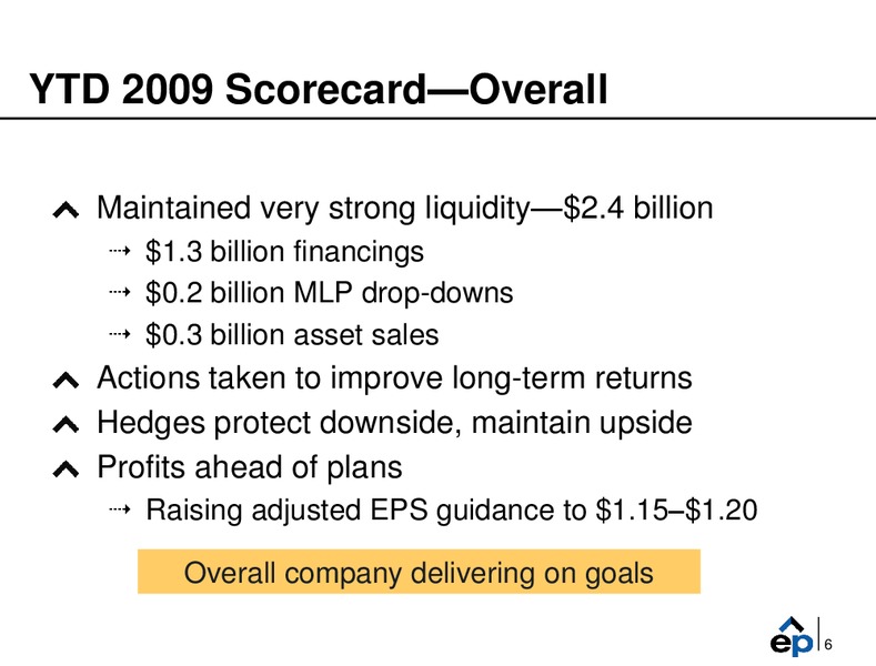 Q3 2009 Earnings Call – EP Energy Corp – slide 5