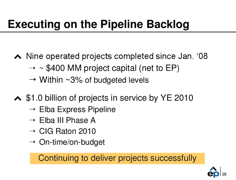 Q3 2009 Earnings Call – EP Energy Corp – slide 27