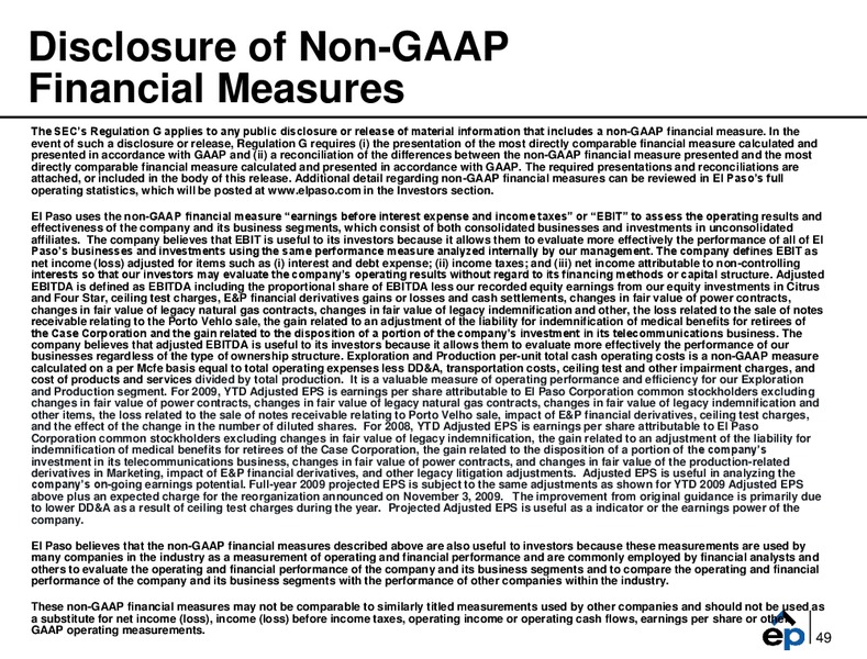 Q3 2009 Earnings Call – EP Energy Corp – slide 48
