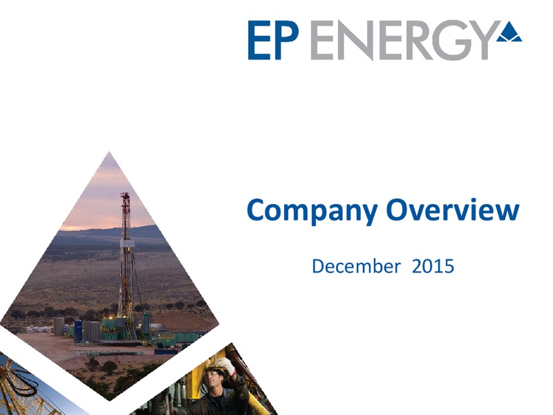 December 2015 Investor Presentation – EP Energy Corp – slide 18