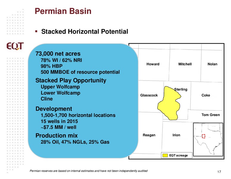 Analyst Presentation – EQT Corp – slide 14
