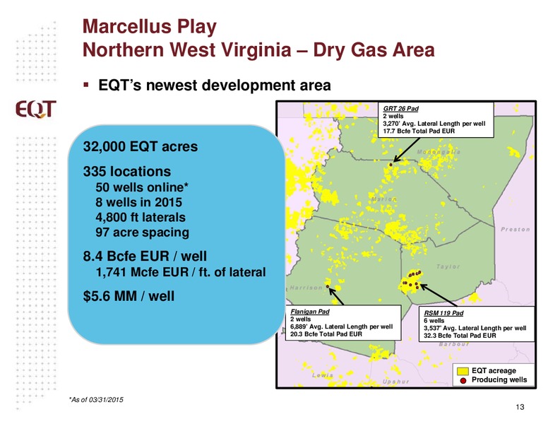 APRIL 2015 ANALYST PRESENTATION – EQT Corp – slide 10