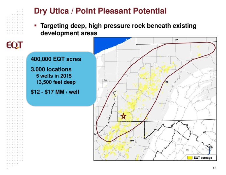 APRIL 2015 ANALYST PRESENTATION – EQT Corp – slide 13
