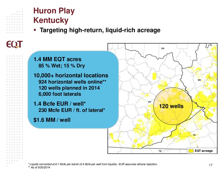 Analyst Presentation – EQT Corp – slide 14