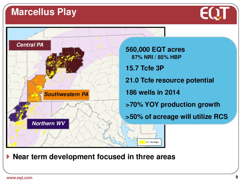 ANALYST PRESENTATION – EQT Corp – slide 6