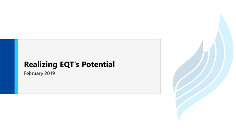 Realizing EQTs Potential – EQT Corp – slide 1