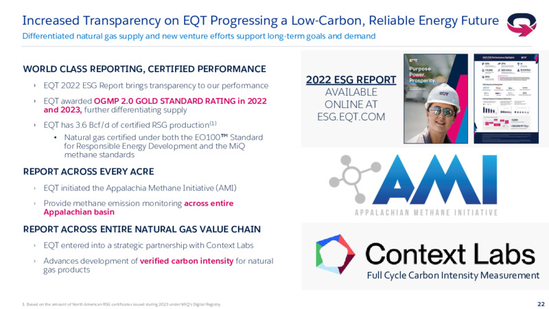 4Q 2023 Investor Presentation – EQT Corp – slide 21
