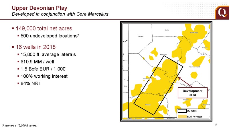 March 2018 Analyst Presentation – EQT Corp – slide 18
