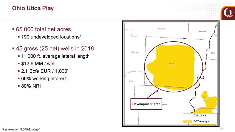 1Q 2018 Earnings Call Presentation – EQT Corp – slide 22