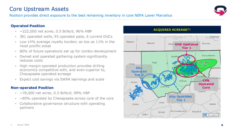 Acquisition of Alta Resources – EQT Corp – slide 5