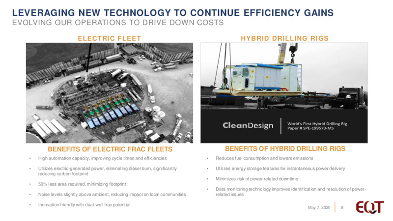 1Q 2020 Earnings Presentation – EQT Corp – slide 7