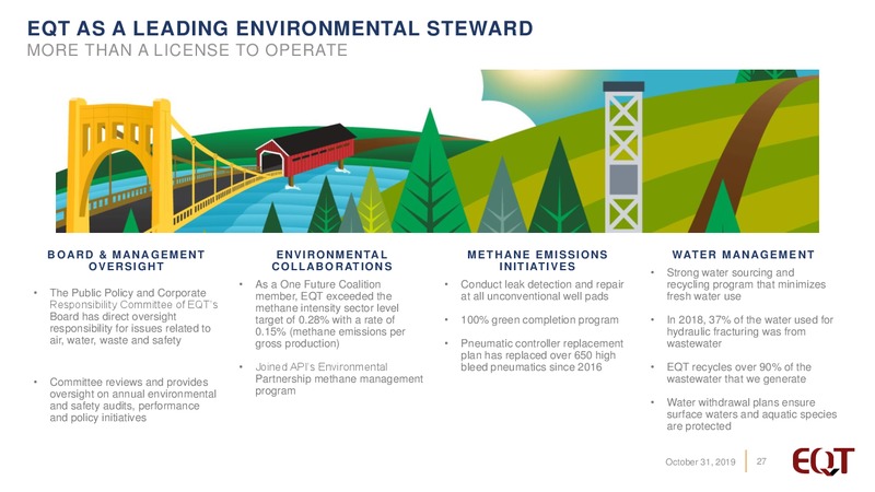 3Q 2019 Earnings Presentation – EQT Corp – slide 26