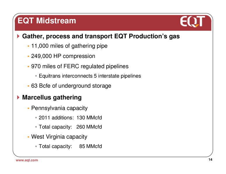2010 Earnings Call – EQT Corp – slide 13