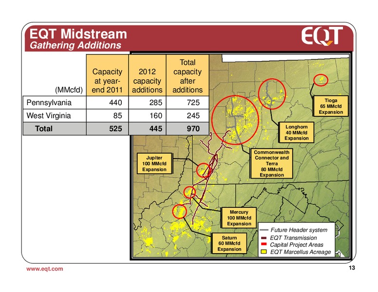 February 2012 Analyst Presentation – EQT Corp – slide 11