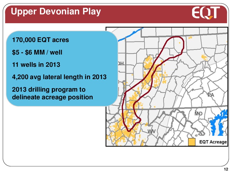 February 2013 Analyst Presentation – EQT Corp – slide 9