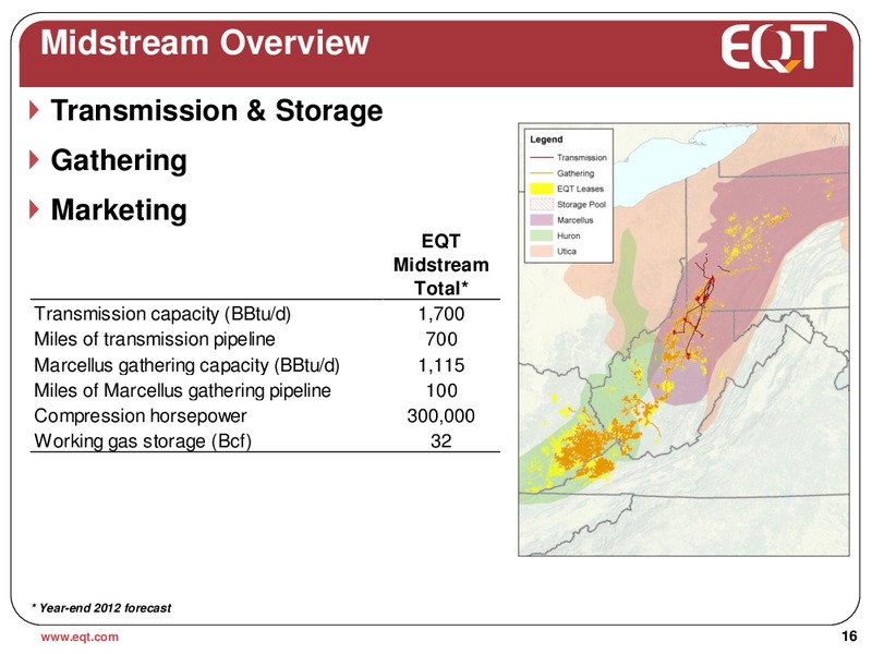 February 2013 Analyst Presentation – EQT Corp – slide 13