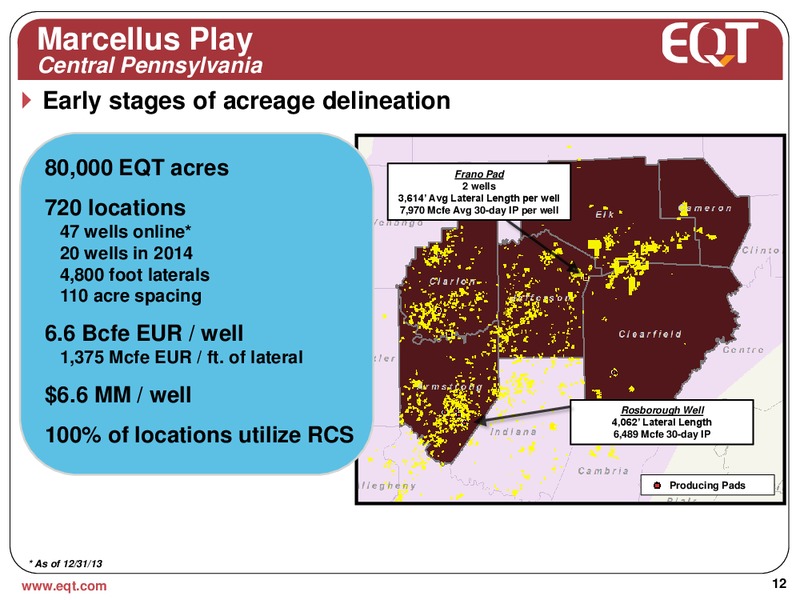 February 2014 Analyst Presentation – EQT Corp – slide 9