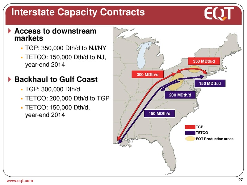April 2013 Analyst Presentation – EQT Corp – slide 24