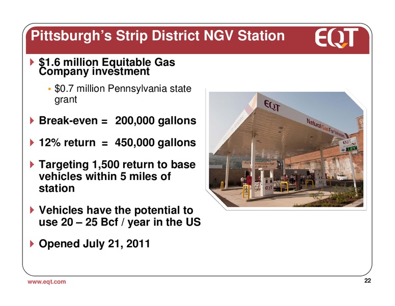 April 2012 Analyst Presentation – EQT Corp – slide 19