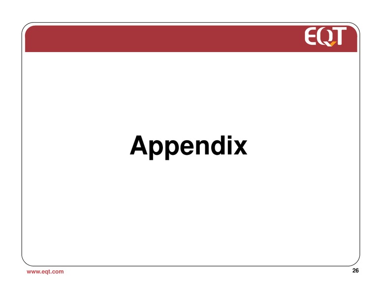 April 2012 Analyst Presentation – EQT Corp – slide 23