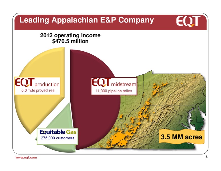 May 2013 Analyst Presentation – EQT Corp – slide 3