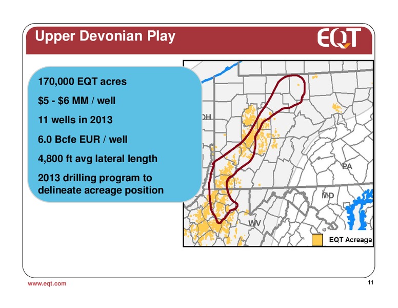 May 2013 Analyst Presentation – EQT Corp – slide 8