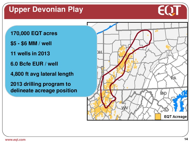 June 2013 Analyst Presentation – EQT Corp – slide 11