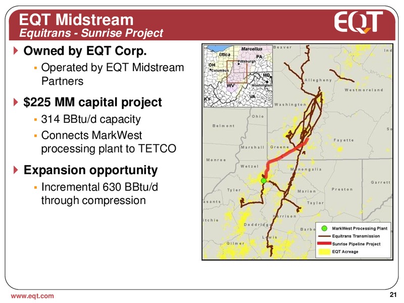 June 2013 Analyst Presentation – EQT Corp – slide 18