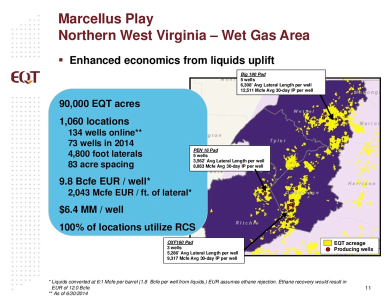 July 2014 Analyst Presentation – EQT Corp – slide 8