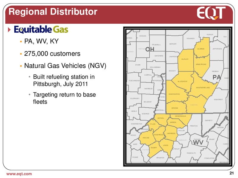 July 2012 Analyst Presentation – EQT Corp – slide 18