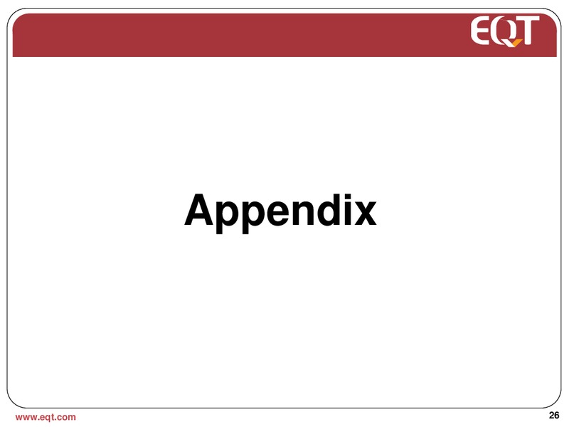 August 2012 Analyst Presentation – EQT Corp – slide 23