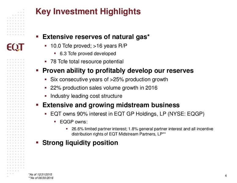 EnerCom The Oil & Gas Conference – EQT Corp – slide 2